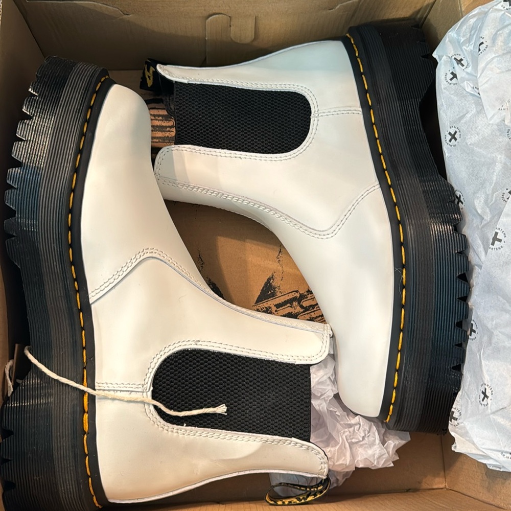 Size 10 women’s Quad Doc Marten’s Slip On